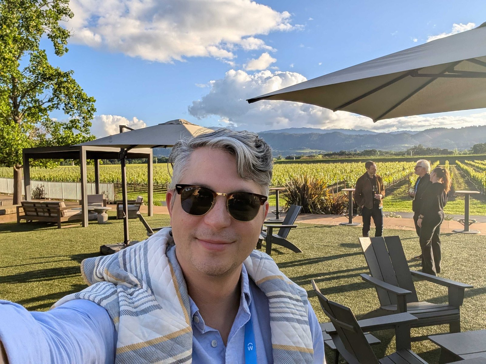 Kyle Lagunas at Workday event in Napa